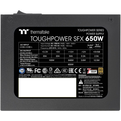 Thermaltake SFX 650W ToughPower Power Supply