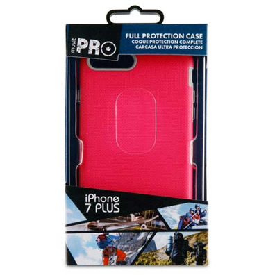 Antishock Case Anti-Slip Fucsia iPhone 7 Plus Muvit Pro