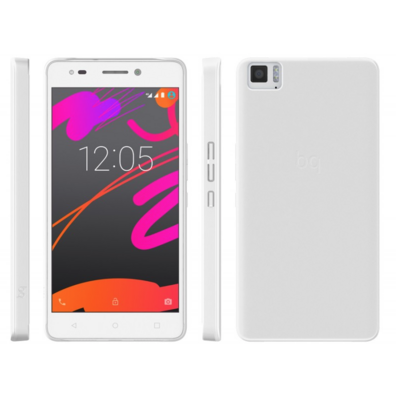 Case Aquaris M5.5 Transparent Candy