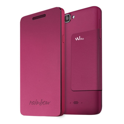 Flip Cover Wiko Rainbow Red