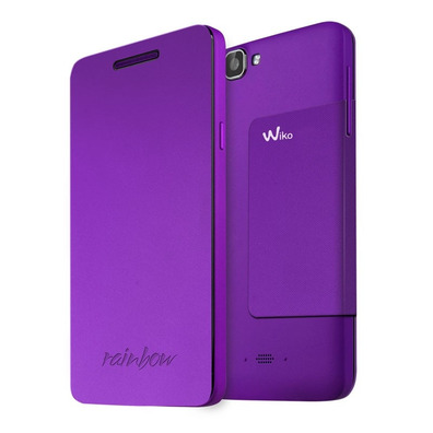 Flip Cover Wiko Rainbow Red