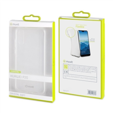 Crystal Case Soft Transparent Huawei P20 Muvit