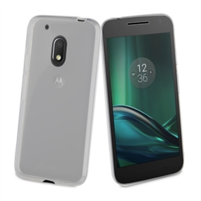 Case Crystal Soft Transparent Motorola Moto G4 Play Muvit