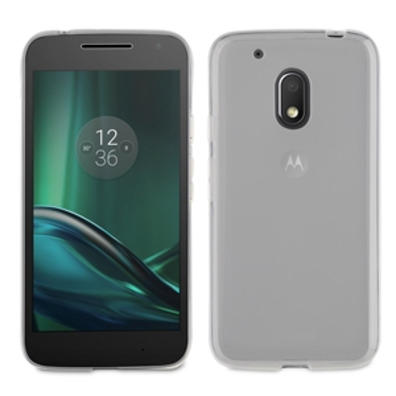 Case Crystal Soft Transparent Motorola Moto G4 Play Muvit