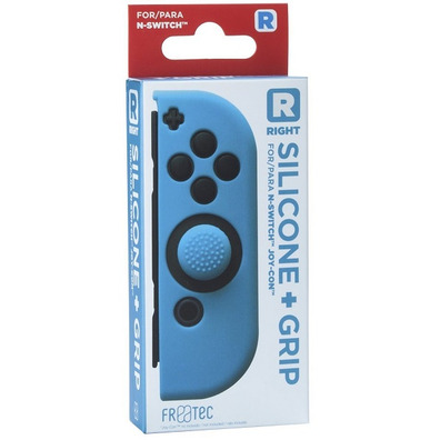 Silicone case Joy With the Right  Grip Blue