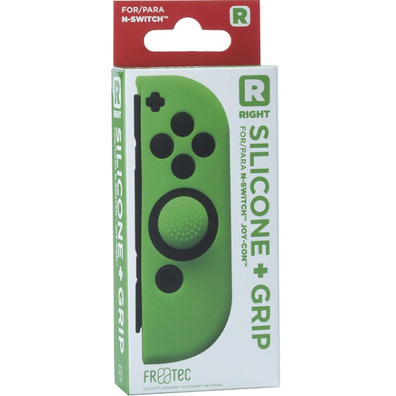 Silicone case Joy With the Right  Grip Green