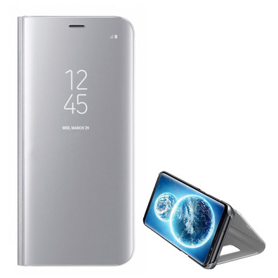 Book Type Mirror Case - Samsung Galaxy S9 Silver
