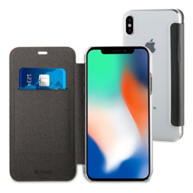 Folio iPhone XS Max muvit Black