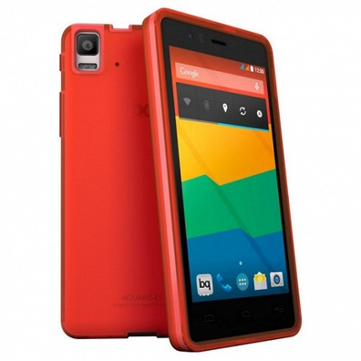 bq Aquaris E4.5 Gummie Cover Red