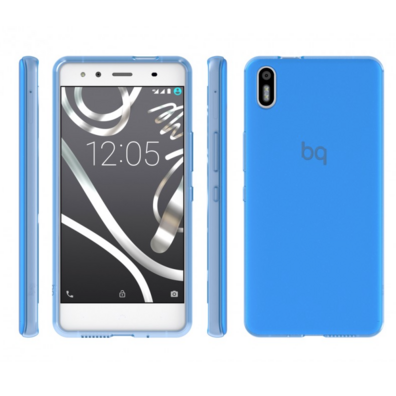 Blue Gummy BQ Aquaris X5 case