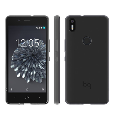 Gummy Cover BQ Aquaris X5 Plus Black