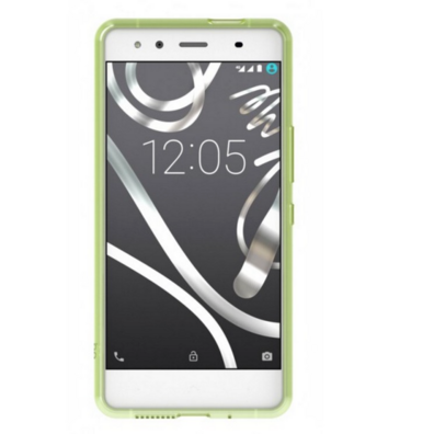 Case Gummy Verde BQ Aquaris X5