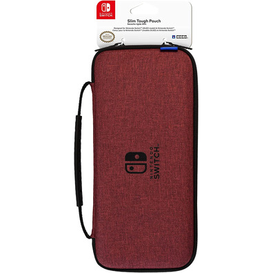 Red Hori Slim Touch Pouch (Nintendo Switch OLED)