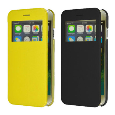Cover for iPhone 6 with lid and window 4.7 " White