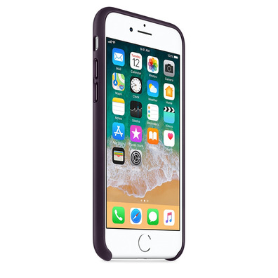 Leather Case Case for iPhone 8 / 7 - Black