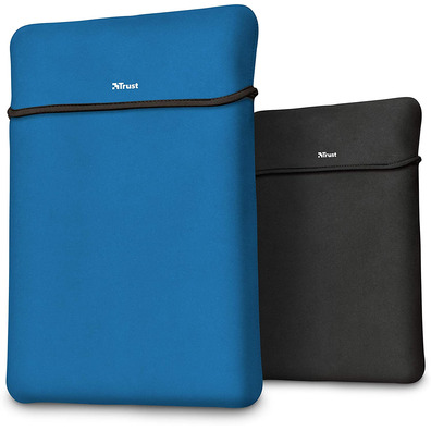 Funda + Mouse Wireless Trust Yvo 15.6 " Blue