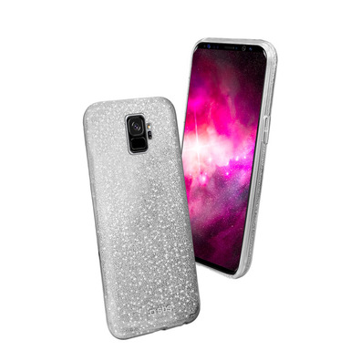 Sparky Glitter Cover for Samsung Galaxy S9 Silver