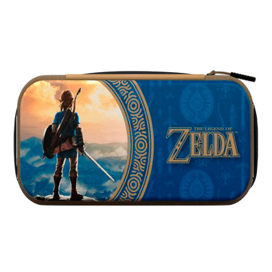Holster Switch PDP Deluxe Travel The Legend of Zelda-Hyrule Blue