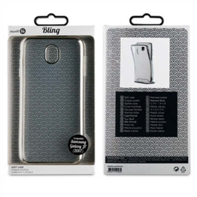 Case tpu frame black bling for Samsung galaxy j7 2017 muvit life