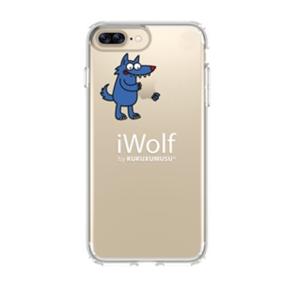 Tpu Transparent Iwolf iPhone 7 Plus kukuxumusu