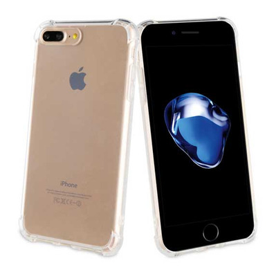 TPU Transparent Cover Shockproof iPhone 7 Plus Muvit Pro