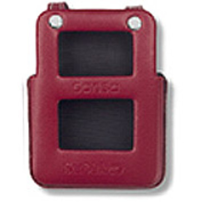 Red Lather Case For Sansa E100