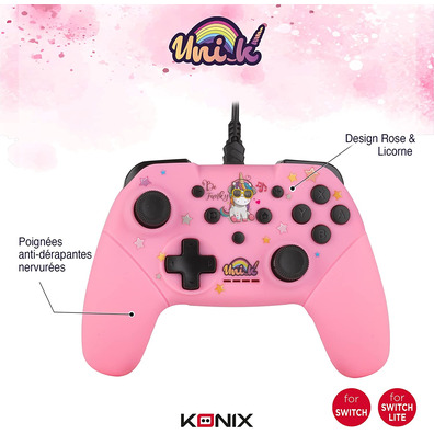 Gamepad Konix Unik Be Funky Nintendo Switch/PC