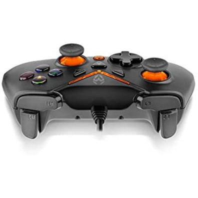 Black/Orange Gamepad Krom Key PC/PS3