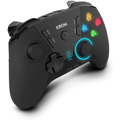 Gamepad Krom Kloud Wireless Black PC/Switch/Android/iOS