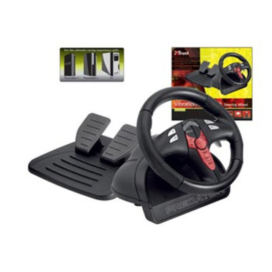 Trust Vibration Feedback Steering Wheel PC/PS2/PS3 GM-3400 Pront