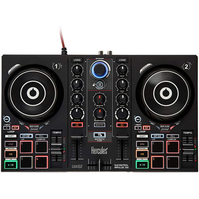 Hercules DJ Learning Kit (Mesa + Speakers + Headphones)