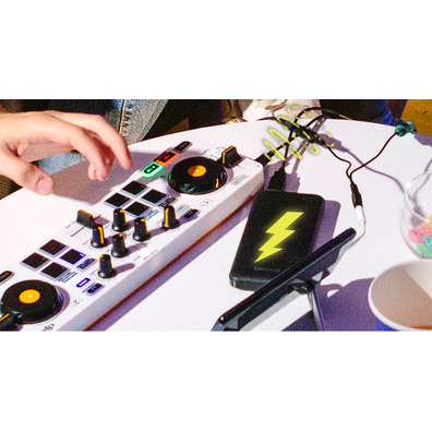 Hercules DJControl Mix-Controller Wireless Bluetooth DJ for Smartphones