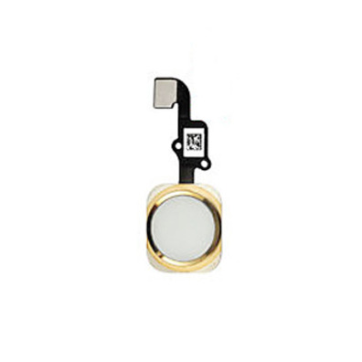 Home Button with PCB Membrane Flex Cable for iPhone 6 Gold