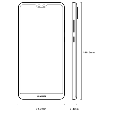 Huawei P20 Lite 5.8 "4gb / 64gb Blue