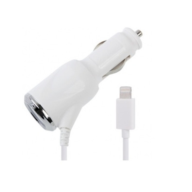 Car charger for iPhone 5 White