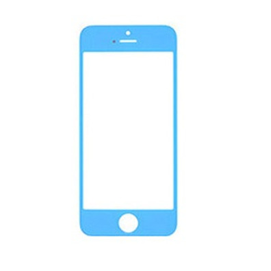 Front Glass for iPhone 5/5S/5C/SE Light Blue