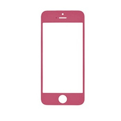 Front Glass for iPhone 5/5S/5C/SE Pink