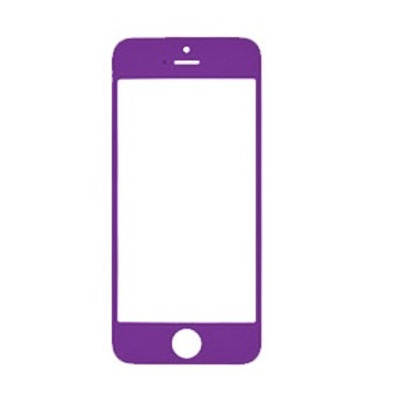Front Glass for iPhone 5/5S/5C/SE Violet
