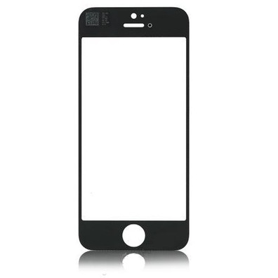 iPhone 5/5S/5C/SE Front Glass Black