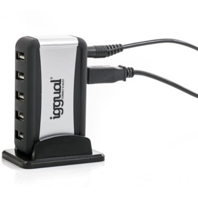 Hub 7 Ports usb 2.0 Iggual