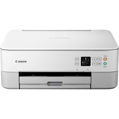 Canon Pixma TS5351A Wifi/White Duplex Photo Multifunction Printer