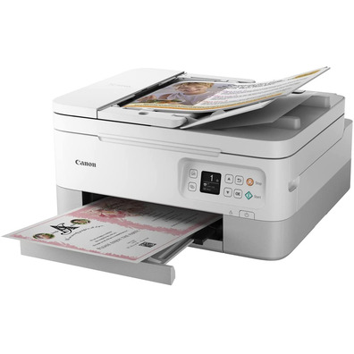 Canon Pixma T7451A Wifi/White Duplex Photo Multifunction Printer