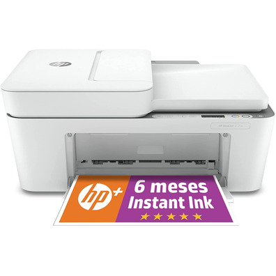 HP Deskjet 4120e Wifi/White Fax Multifunction Printer