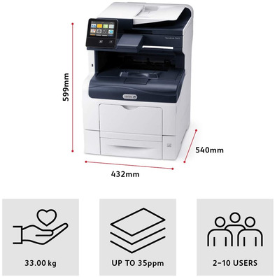 Xerox Multifunction Printer C405V_DN Multifunction Laser Color