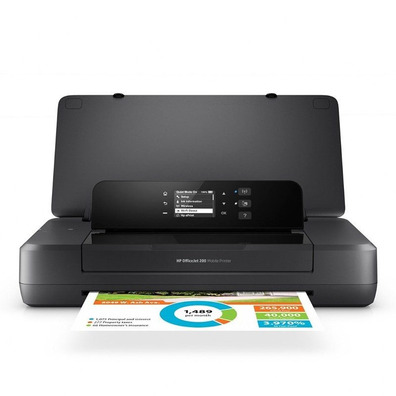 HP Officejet 200 Black Wifi Laptop Printer