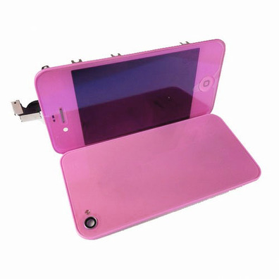 Full Conversion Kit for iPhone 4 Metallic Pink