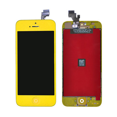 Full front for iPhone 5 Yellow