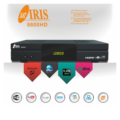 Iris 9800 HD Satellite Receiver