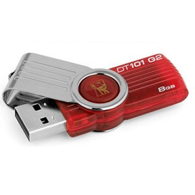 Kingston DataTraveler DT101G2 8GB USB 2.0 Red