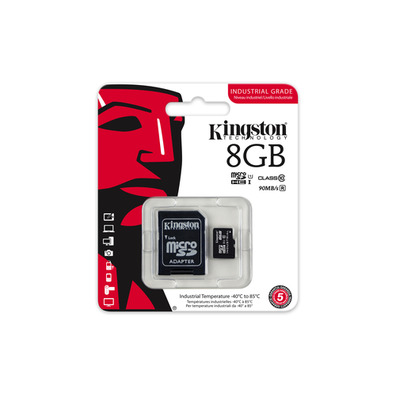 Kingston MicrosdHC 8Gb uhs-i Class 10 + SD Adapter